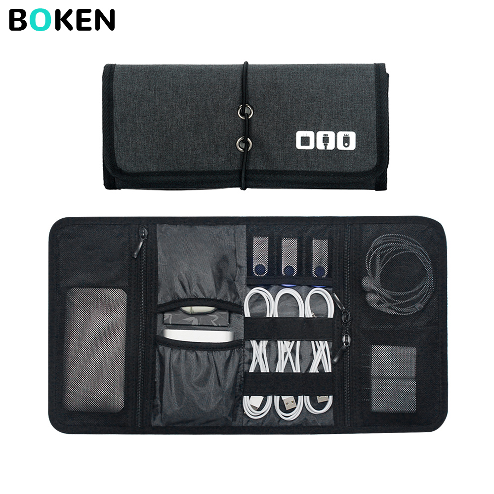 Tech Accessories Travel - Borsa Organizer per Accessori Elettronici, Custodia