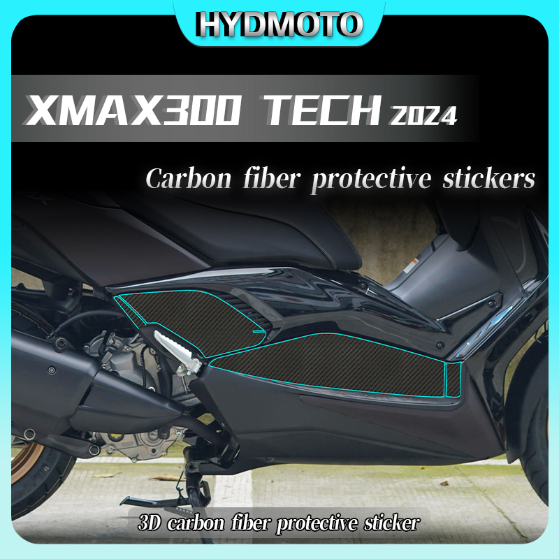 Moto Tech Accessories & Workshop - Per Yamaha XMAX300 TECH 2024 adesivi