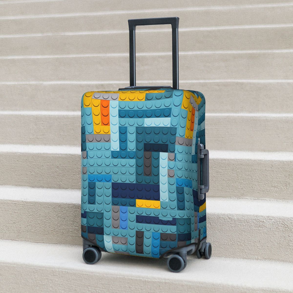 Tech Accessories Travel - Copertura per Valigia con Texture a