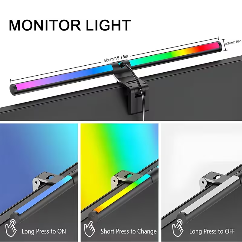 Barra Luminosa per Monitor RGB - Tech Accessories For Desk recensione e prezzo