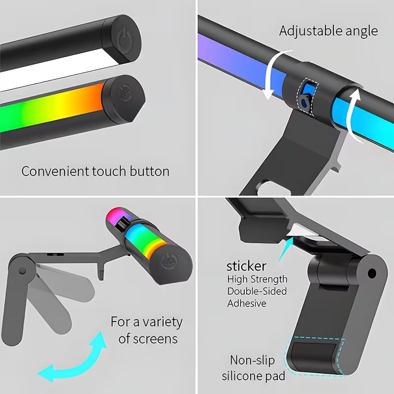 Barra Luminosa per Monitor RGB - Tech Accessories For Desk recensione e prezzo