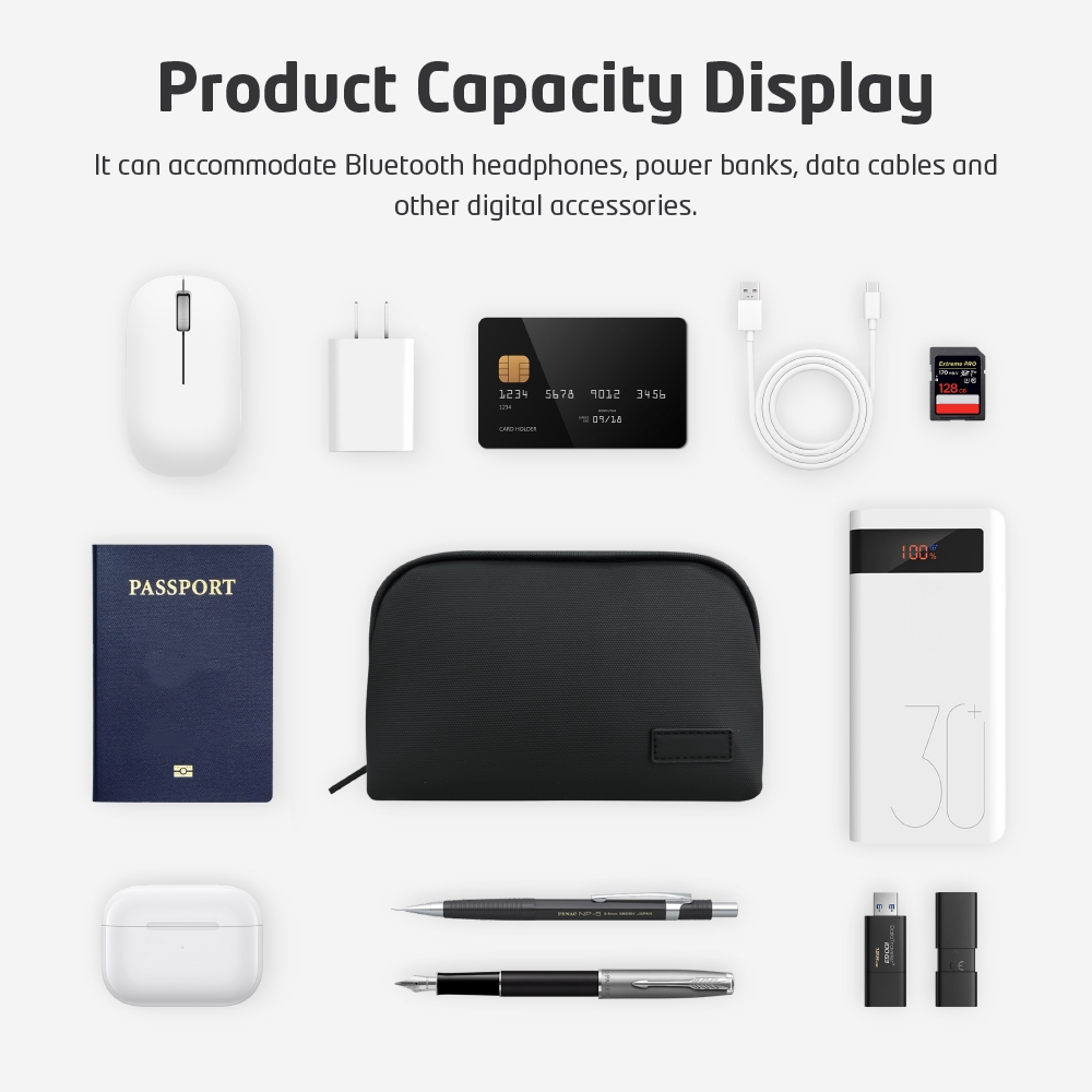 Borsa Tecnologica Leggera e Re - Tech Accessories Travel recensione e prezzo