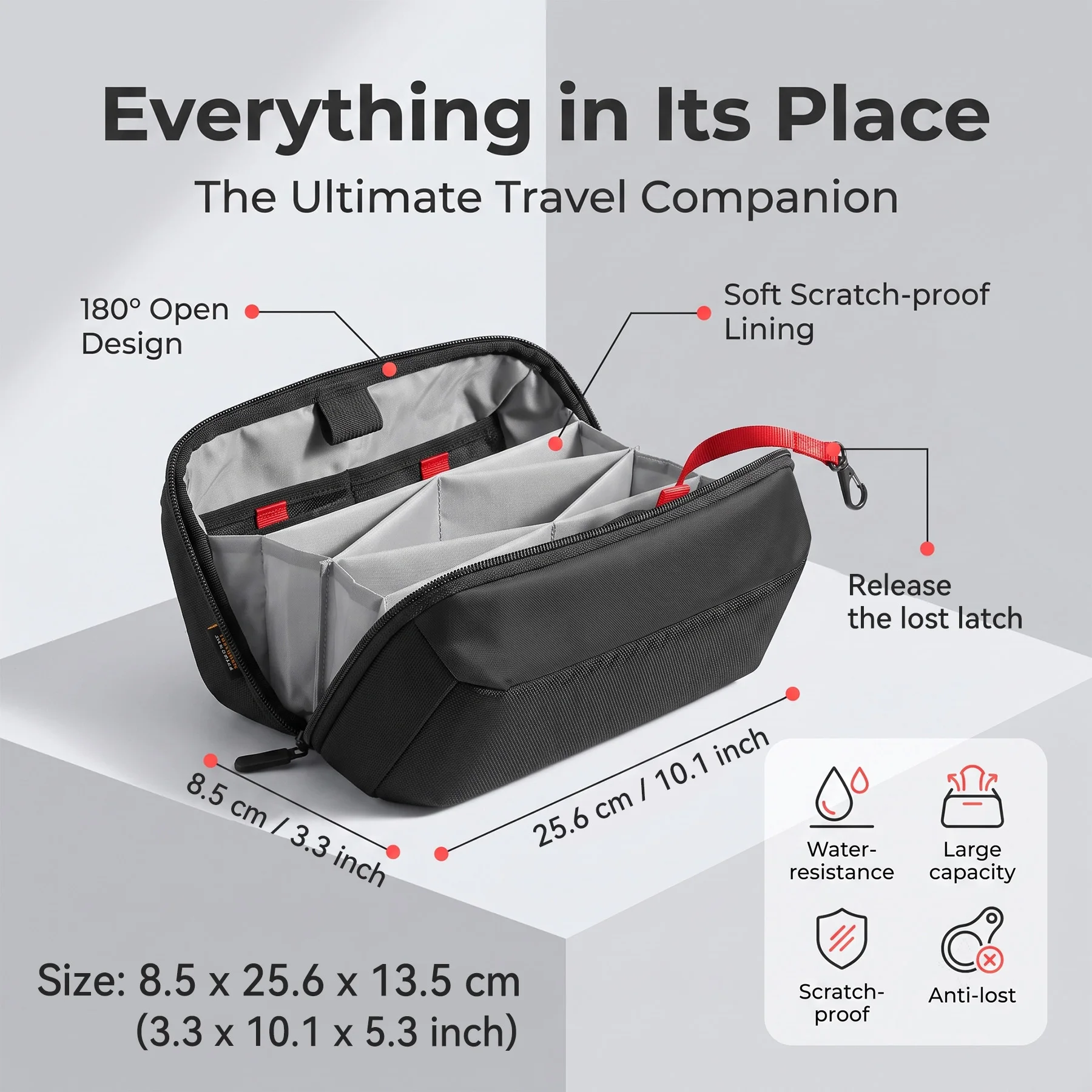 Organizer da Viaggio per Dispo - Tech Accessories Travel recensione e prezzo