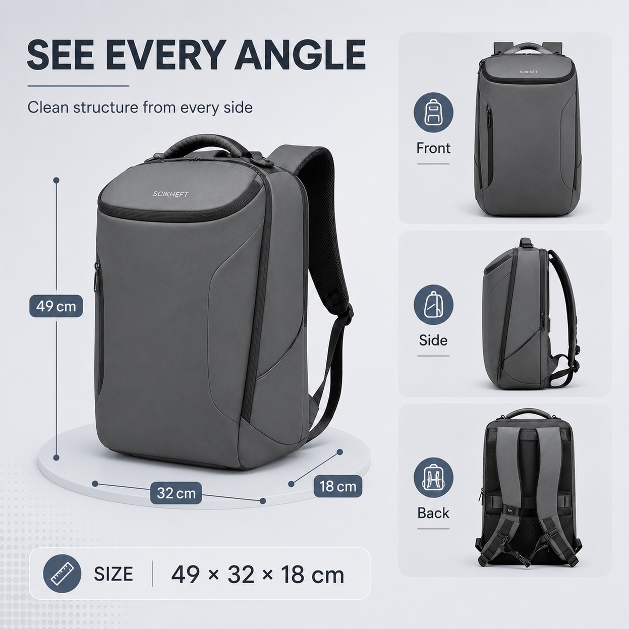 Zaino ergonomico da viaggio, z - Tech Accessories Travel recensione e prezzo